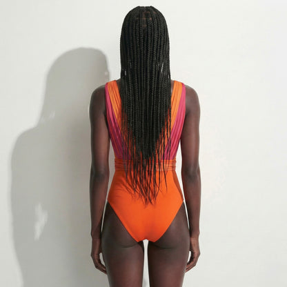 Maillot une pièce Incandescente — Collection PRISMA