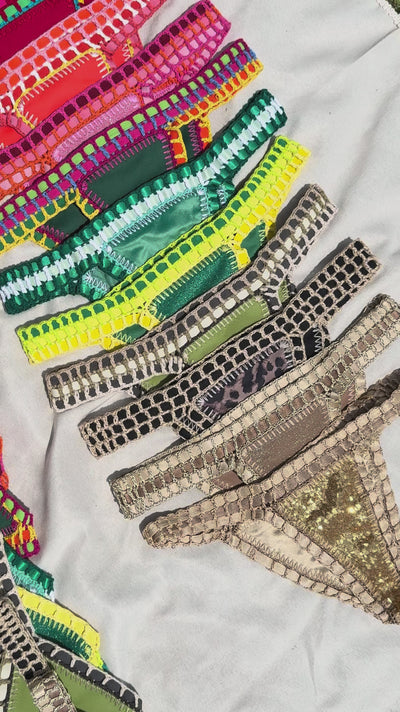 Collection Havana, maillots de bain crochet portés